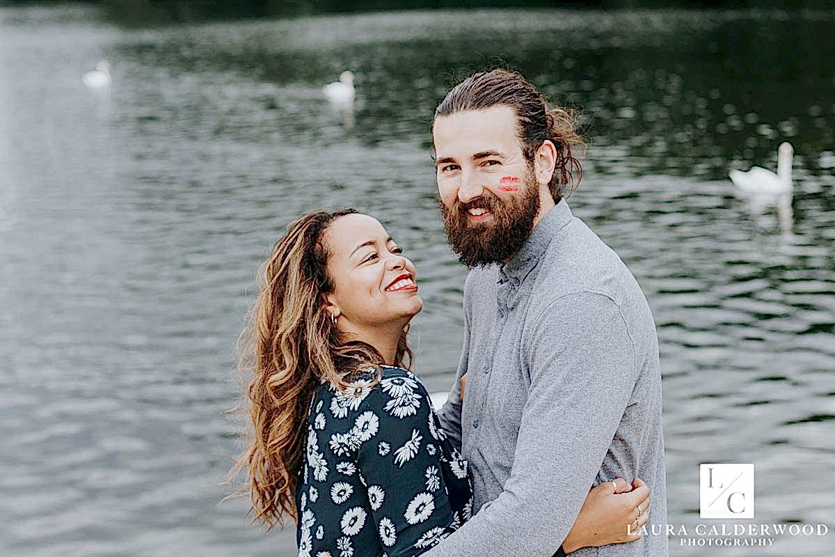 Roundhay Park Leeds engagement shoot | by Yorkshire wedding photographer Laura Calderwood