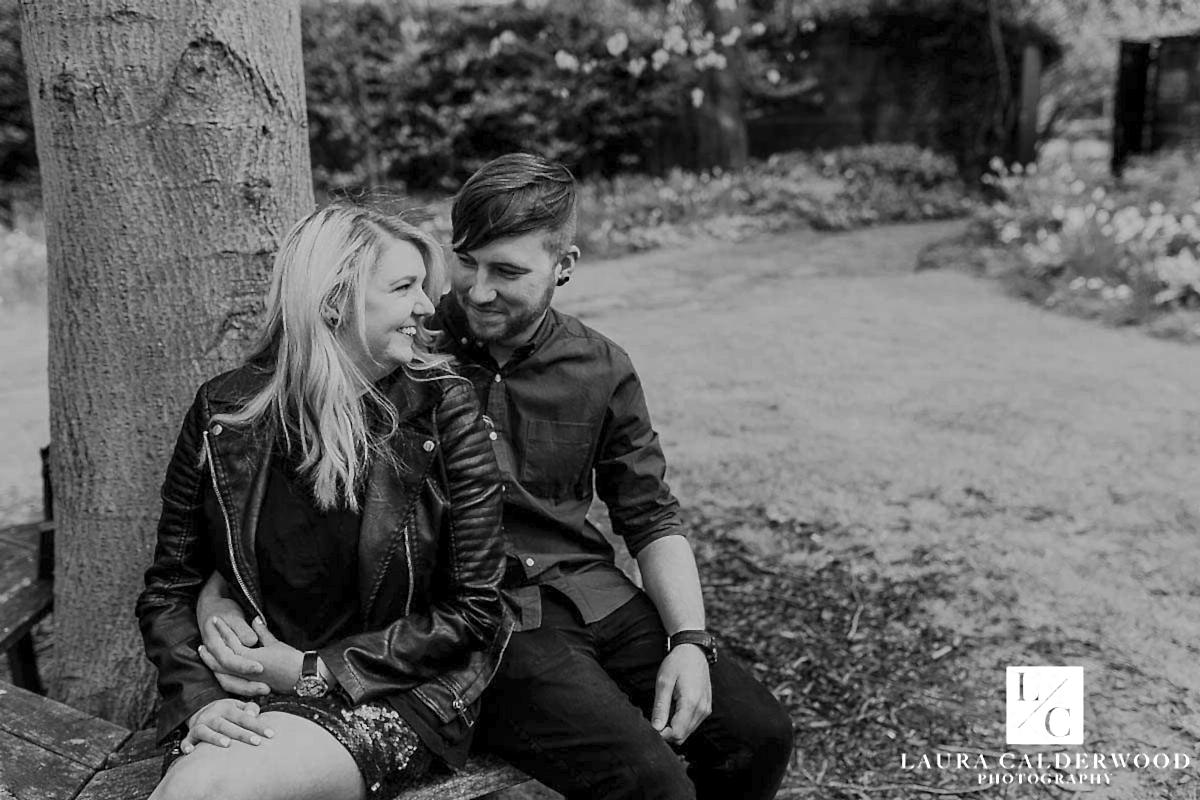 East Riddlesden Hall Engagement Shoot | by Yorkshire wedding photographer Laura Calderwood