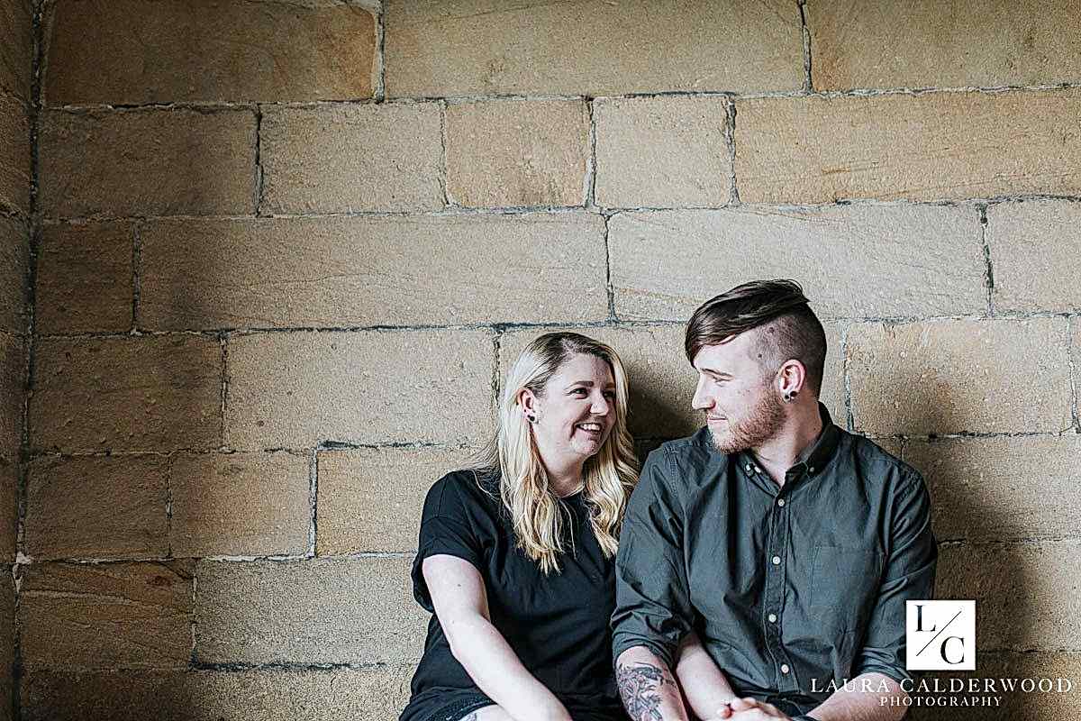 East Riddlesden Hall Engagement Shoot | by Yorkshire wedding photographer Laura Calderwood