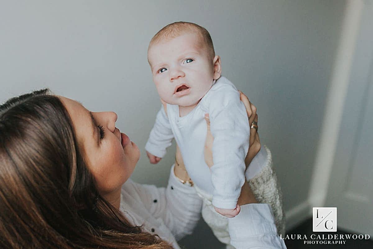 leeds baby photography | newborn baby photo shoot at home in Leeds by Laura Calderwood Photography