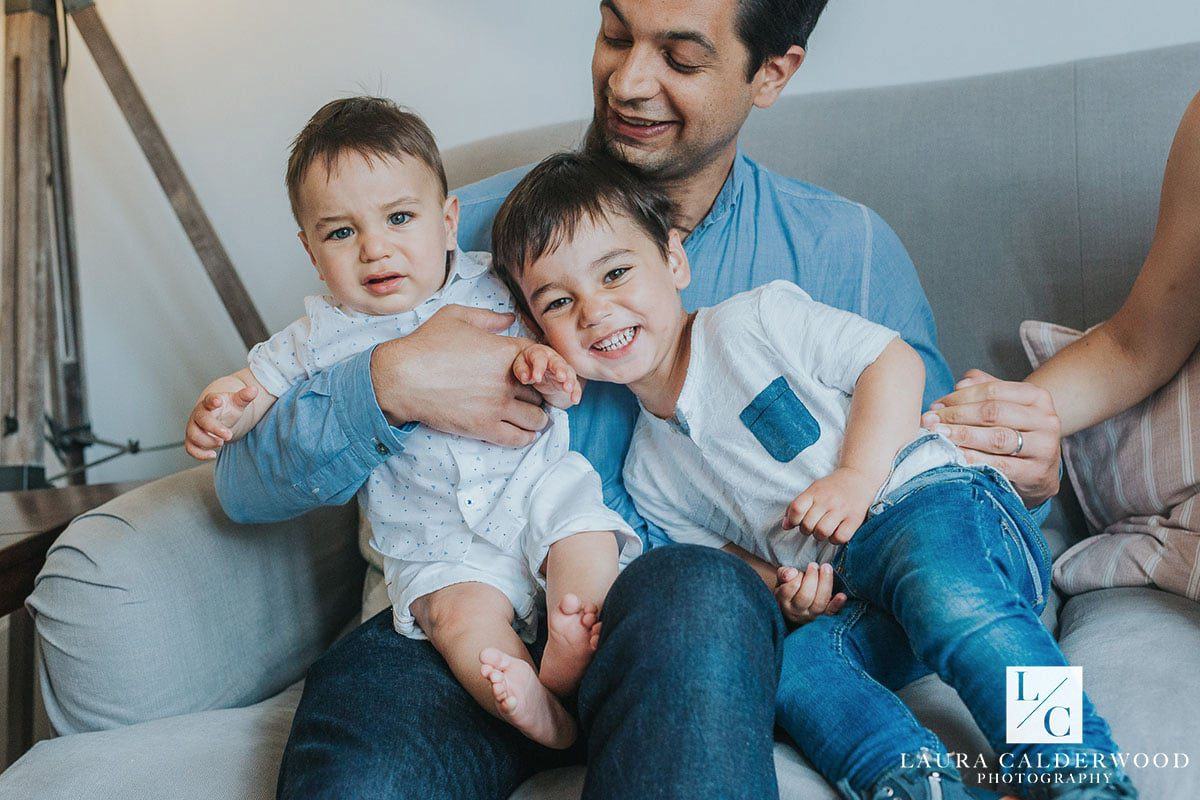 Yorkshire family photography | family photo shoot at home in Ilkley by Laura Calderwood Photography