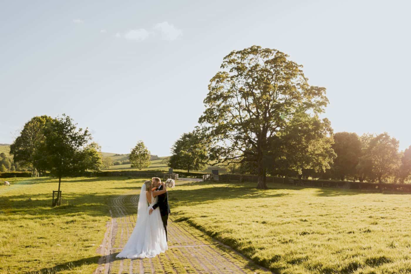 the tithe barn bolton abbey wedding photos