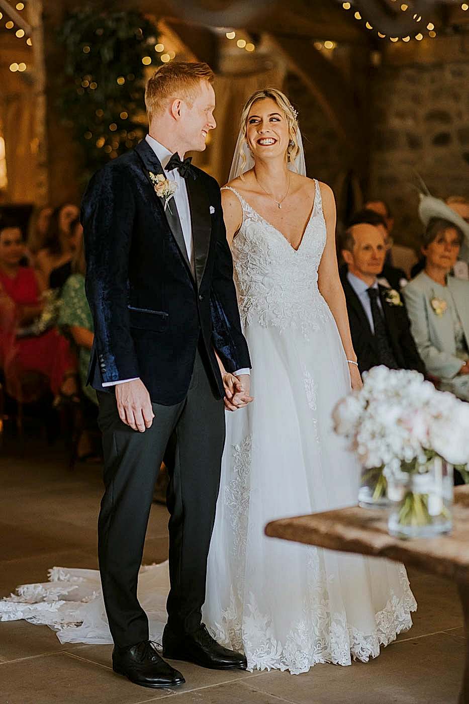 the tithe barn bolton abbey wedding photos