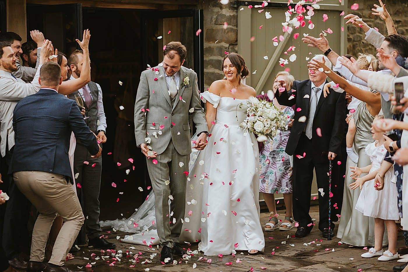 Tithe Barn Wedding Photographs