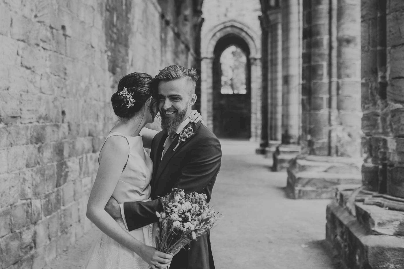 Kirkstall Abbey Wedding Photography | Sam & Hugh