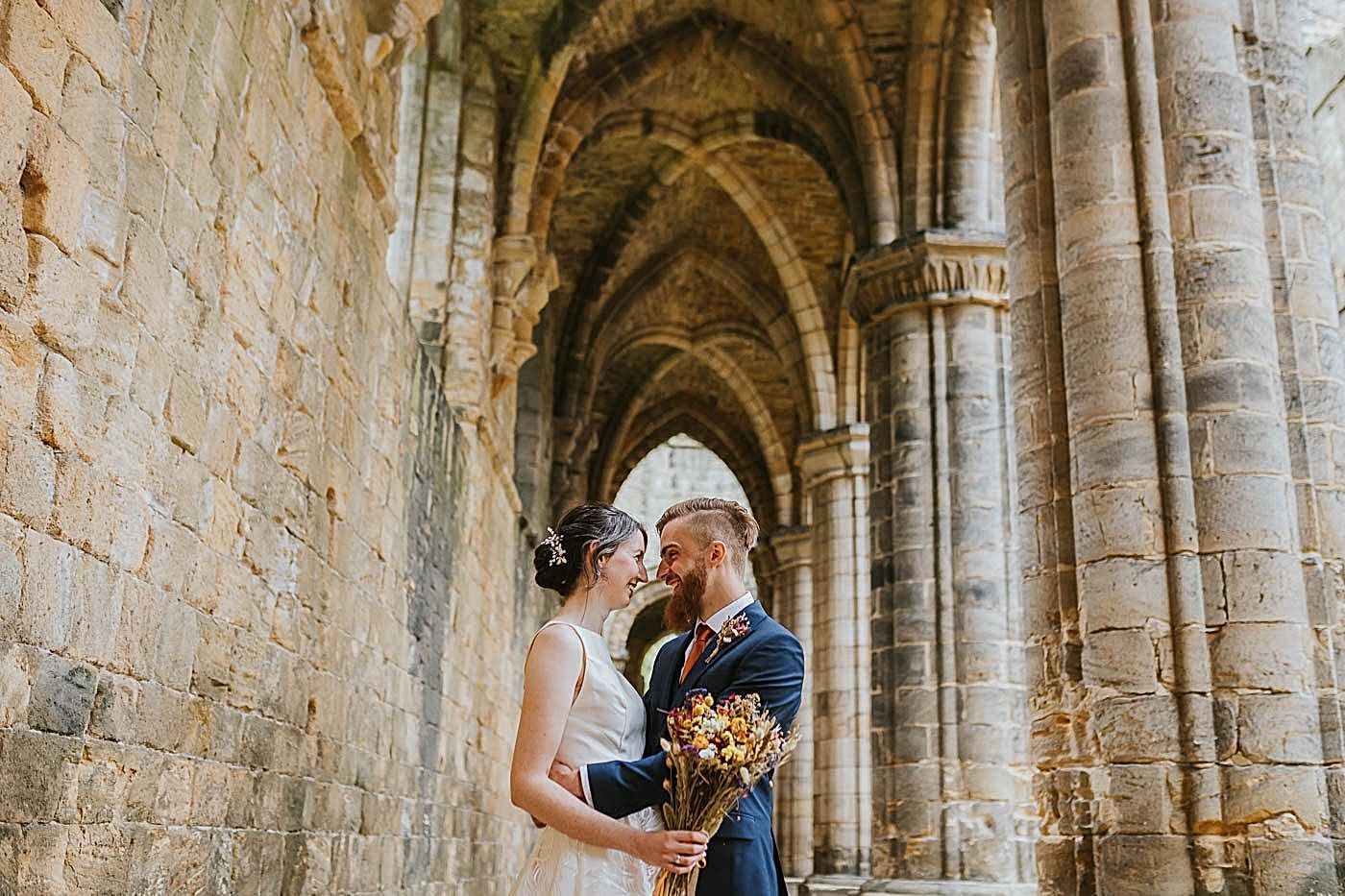 Kirkstall Abbey Wedding Photography | Sam & Hugh