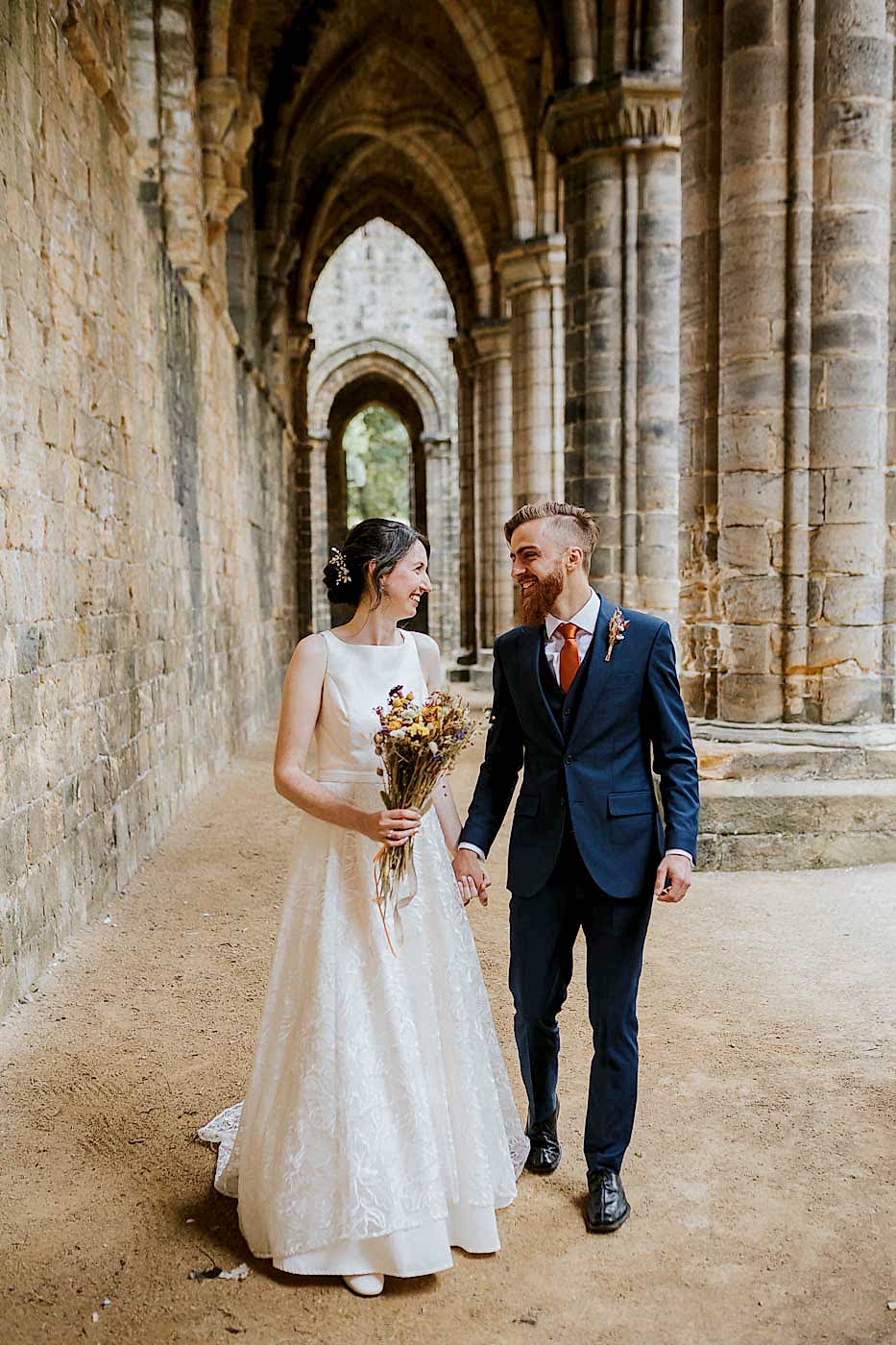 Kirkstall Abbey Wedding Photography | Sam & Hugh