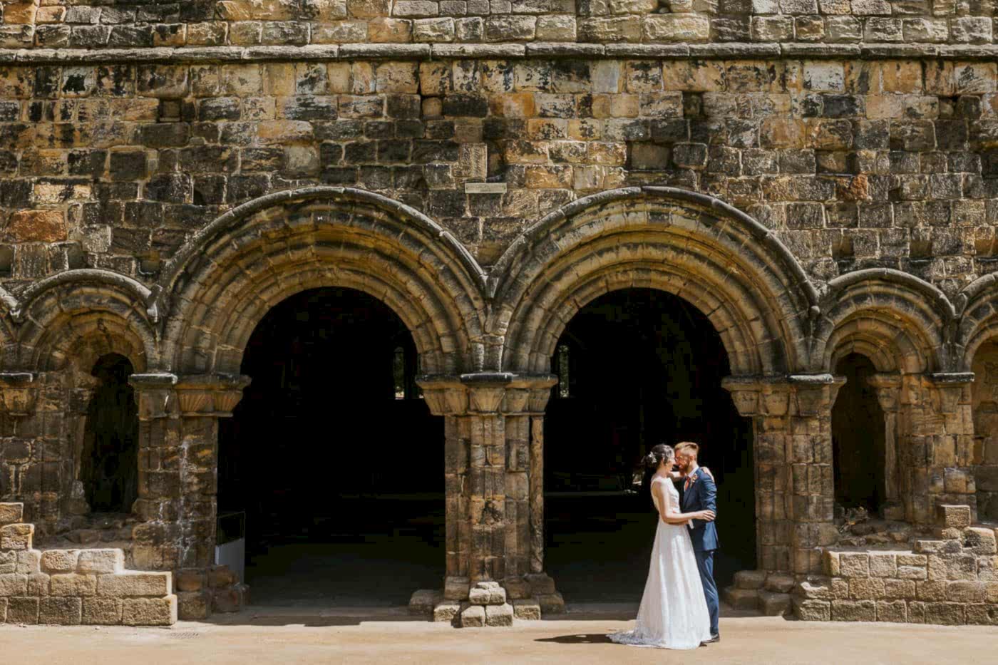 kirkstall abbey wedding photography
