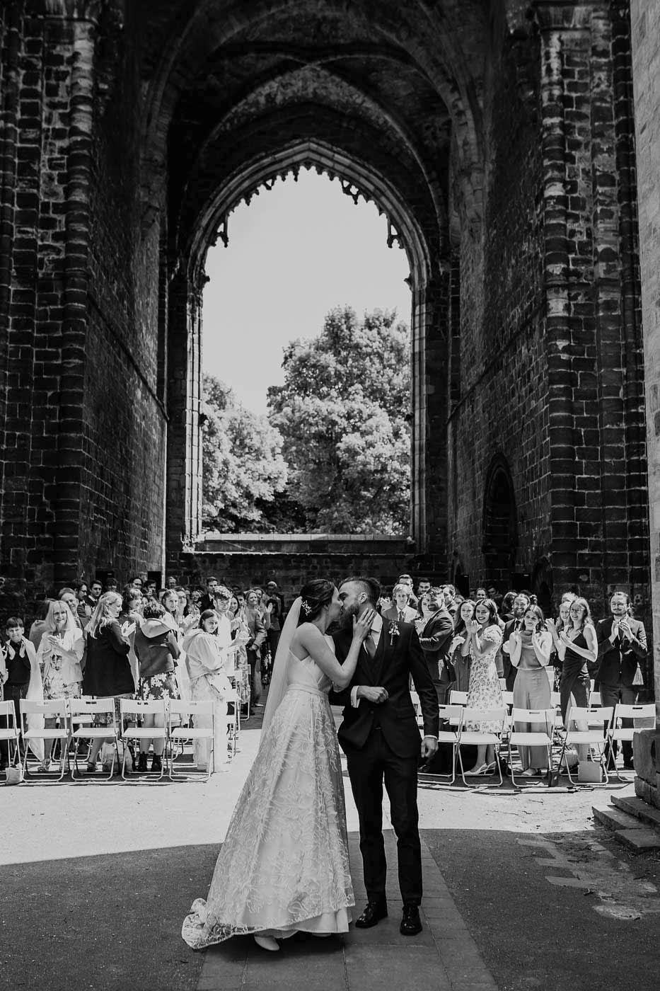 Kirkstall Abbey Wedding Photography | Sam & Hugh