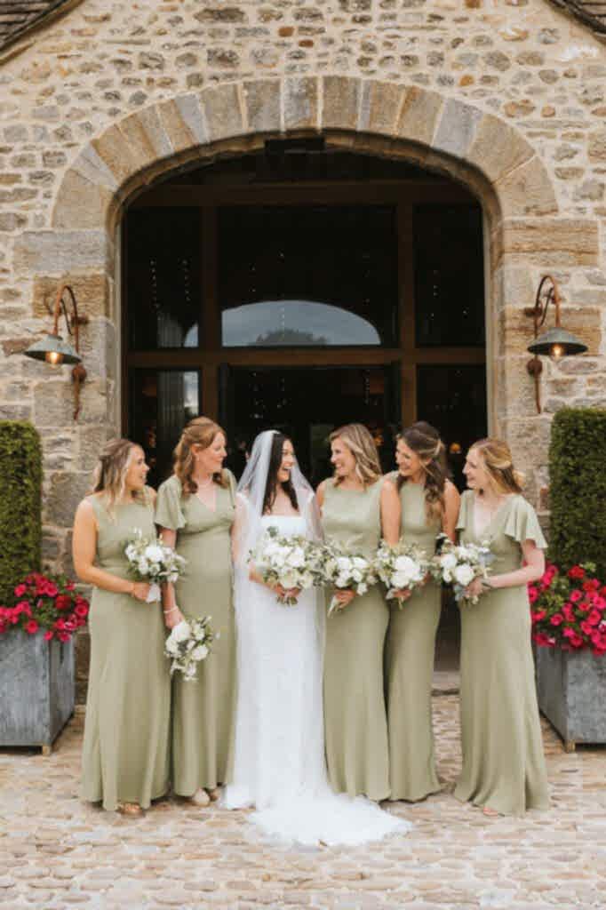 photos from a summer wedding at the tithe barn bolton abbey