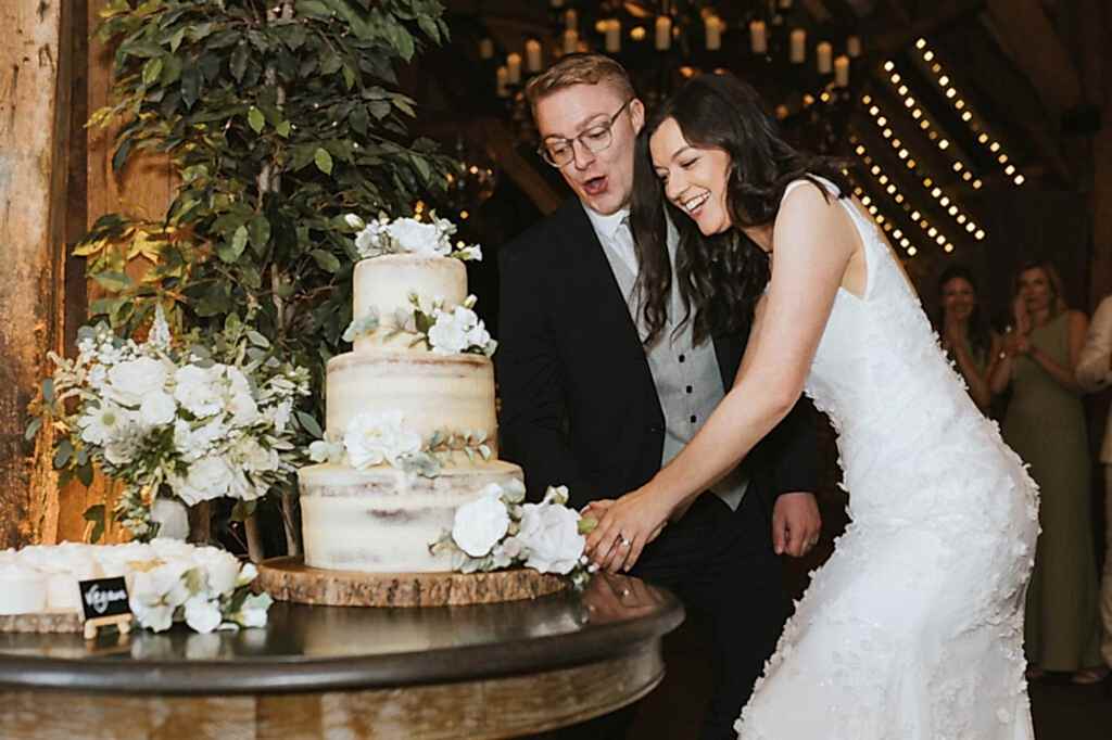 photos from a summer wedding at the tithe barn bolton abbey