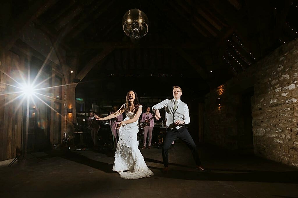 photos from a summer wedding at the tithe barn bolton abbey