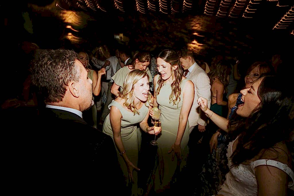 photos from a summer wedding at the tithe barn bolton abbey